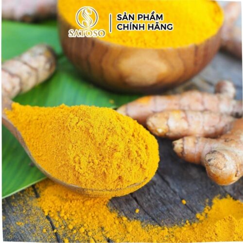 Tinh bột Nghệ Satoso hỗ trợ cho sắc đẹp và sức khỏe