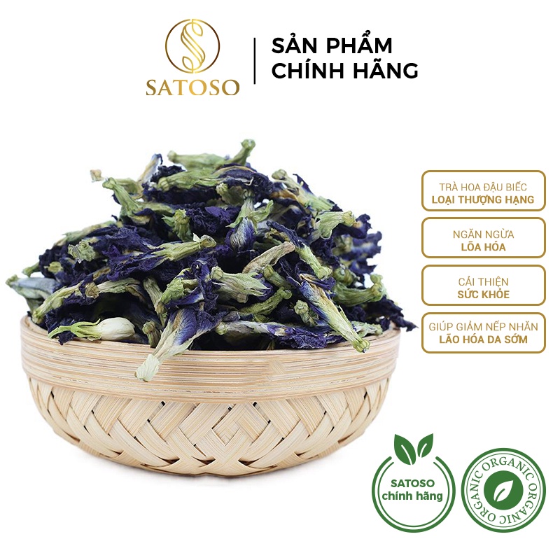 Trà hoa Đậu biếc cỏ ngọt hỗ trợ làm đẹp da, giảm mụn - Ảnh 5