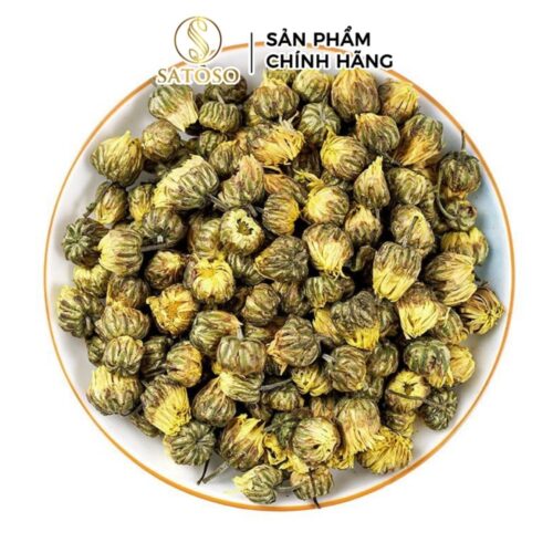 Trà hoa cúc kim cương sấy lạnh Satoso giúp làm dịu tinh thần và giảm stress