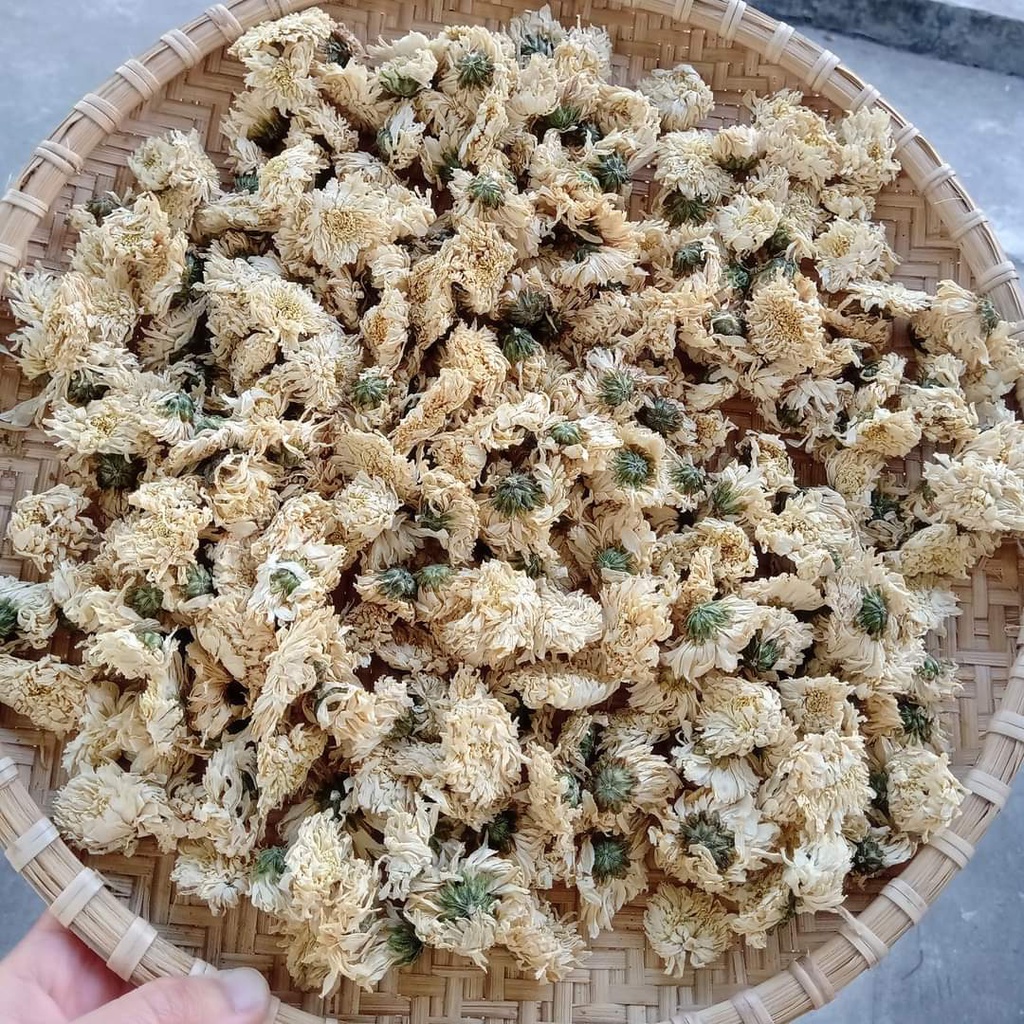 Trà hoa Cúc trắng (Bạch Cúc) sấy nguyên bông Satoso giúp làm đẹp da và giảm nếp nhăn - Ảnh 6