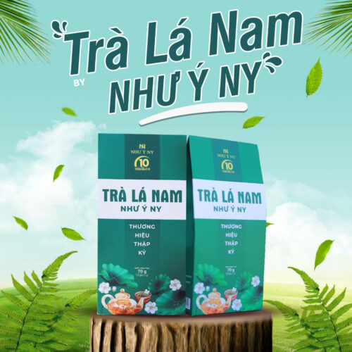 Trà Lá Nam Như Ý - giúp detox cơ thể, giảm mỡ, giảm cân chính hãng hộp 10 gói