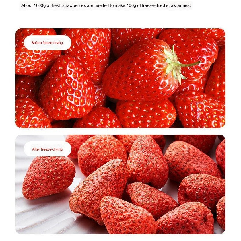 Dâu Tây Sấy Thăng Hoa Nguyên Trái SATOSO - Ảnh 4