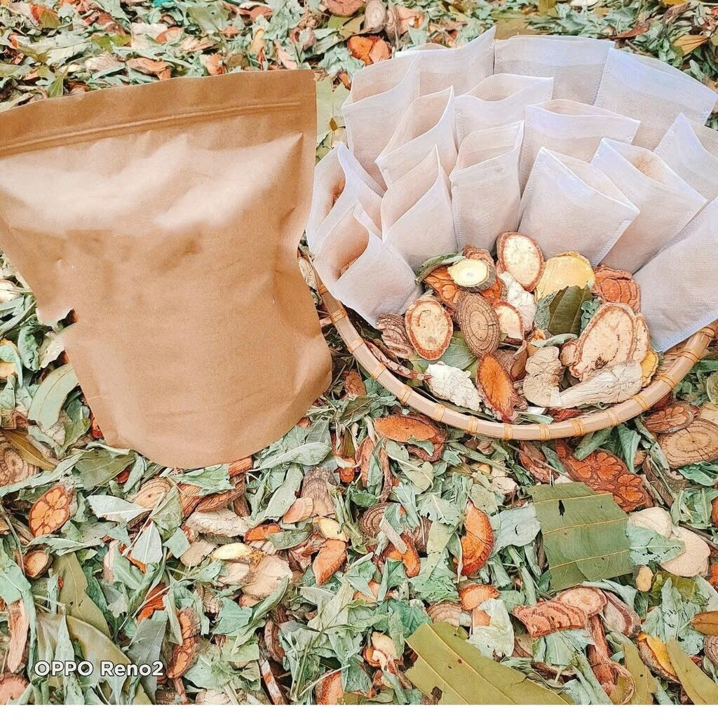 Lá Tắm Dao Đỏ Cho mẹ Sau Sinh Thương Hiệu SATOSO - Ảnh 7