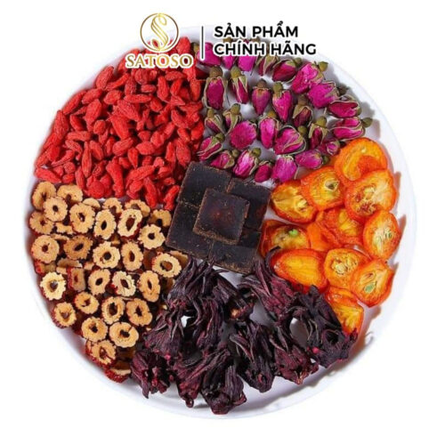 Trà an nguyệt giúp điều hòa kinh nguyệt, giảm đau bụng kinh SATOSO