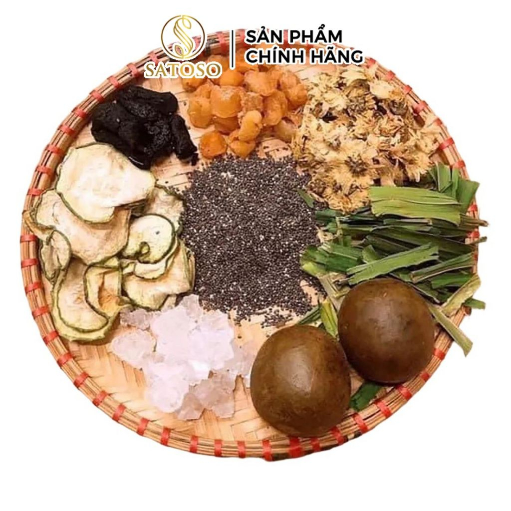 Trà Sâm Bí Đao Hạt Chia thanh nhiệt, lợi tiểu thương hiệu SATOSO