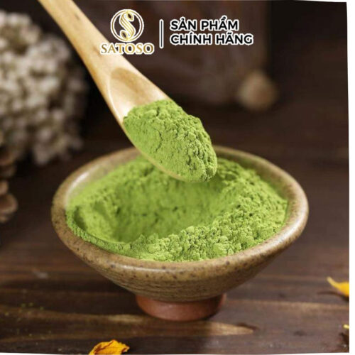 Bột Cần Tây Nguyên Chất Sấy Lạnh SATOSO Giải Pháp Giữ Dáng & Thanh Lọc Cơ Thể Tự Nhiên