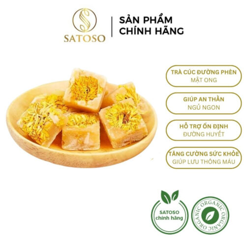 Trà Cúc Đường Phèn Mật Ong giúp ổn định đường huyết SATOSO