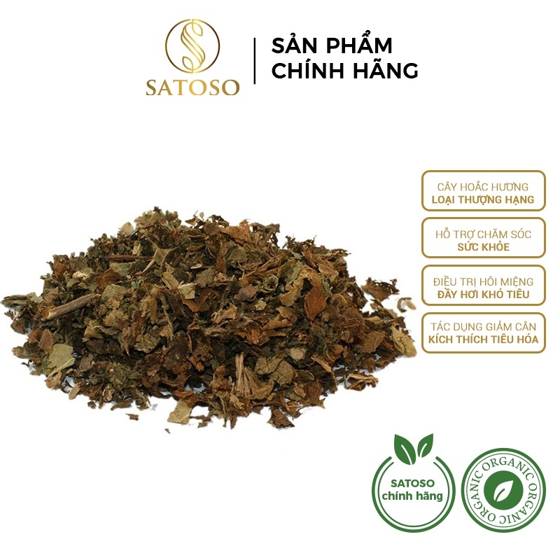 Hoắc hương khô SATOSO hàng đẹp sạch thơm tốt cho sức khỏe