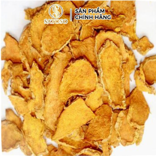Nghệ Vàng Thái Lát Khô Thương Hiệu SATOSO