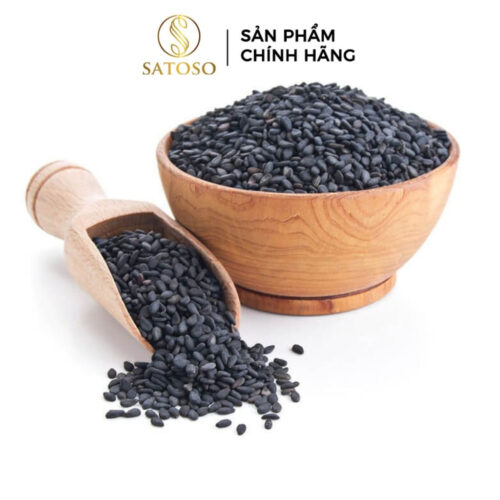 Hạt Vừng Đen SATOSO Bổ Sung Dinh Dưỡng, Hỗ Trợ Tiêu Hóa