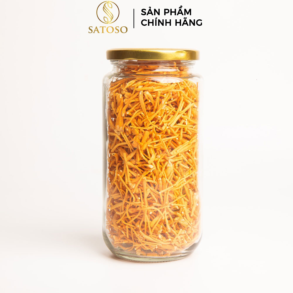 Đông trùng hạ thảo sấy khô loại sợi gãy thương hiệu SATOSO - Ảnh 3