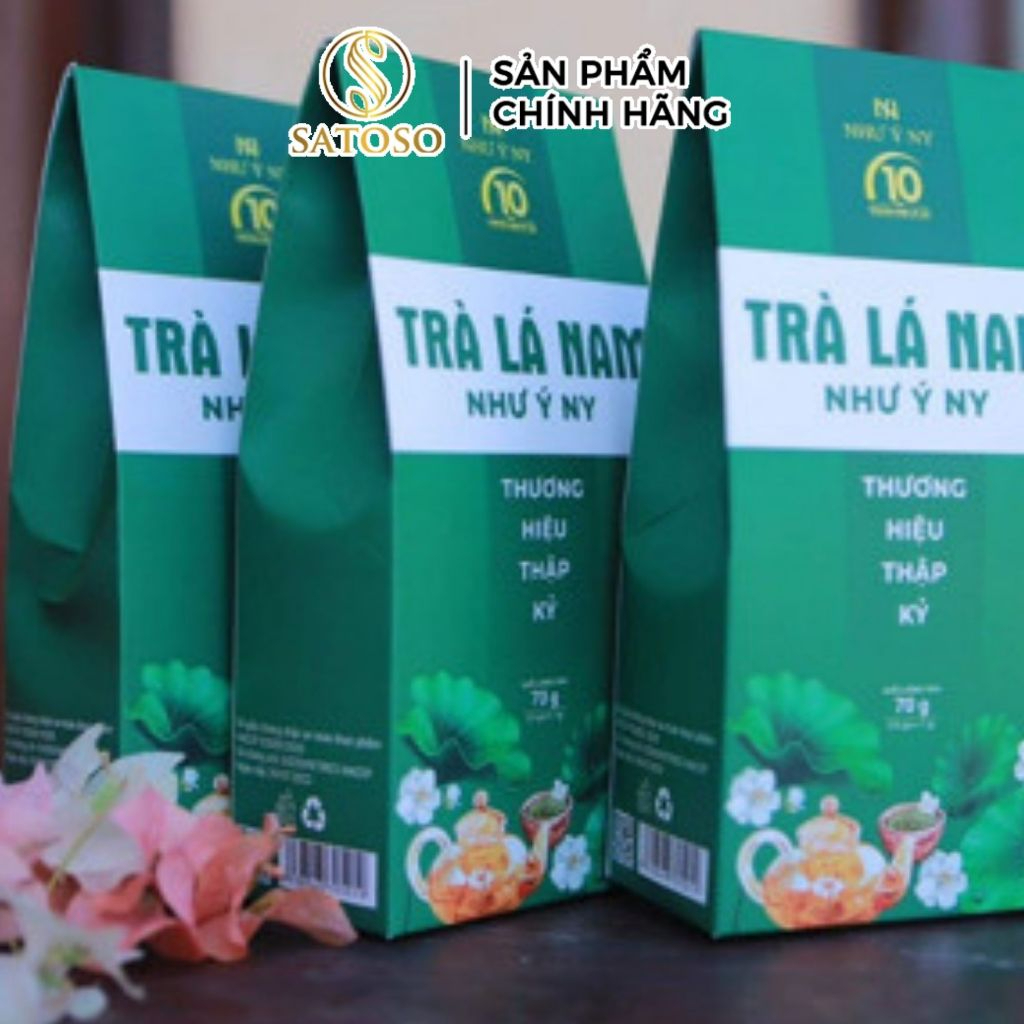 Trà Lá Nam Như Ý hỗ trợ nhuận tràng, tốt cho hệ tiêu hóa, đánh bay mỡ bụng, giảm cân hiệu quả SATOSO hộp 84g - Ảnh 6