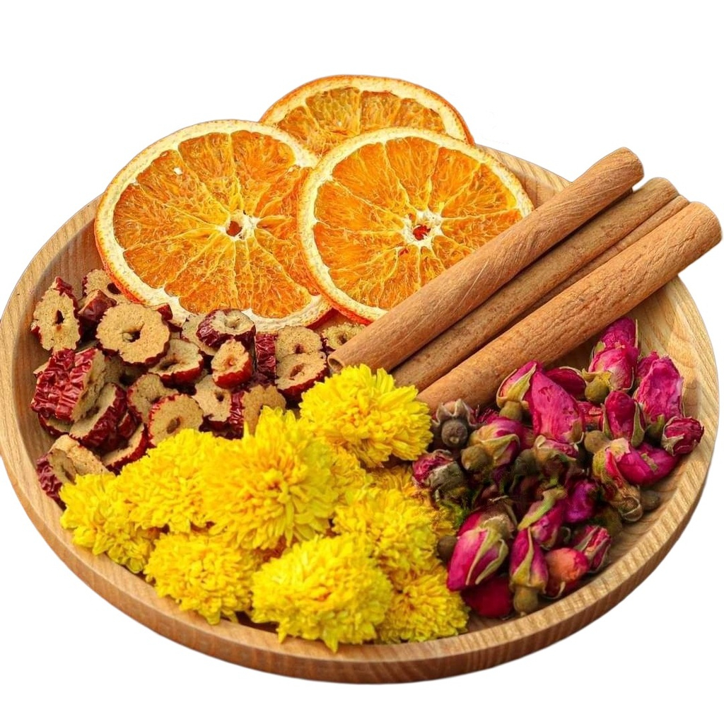 Trà cam quế mix ngũ vị hỗ trợ tốt cho sức khỏe SATOSO