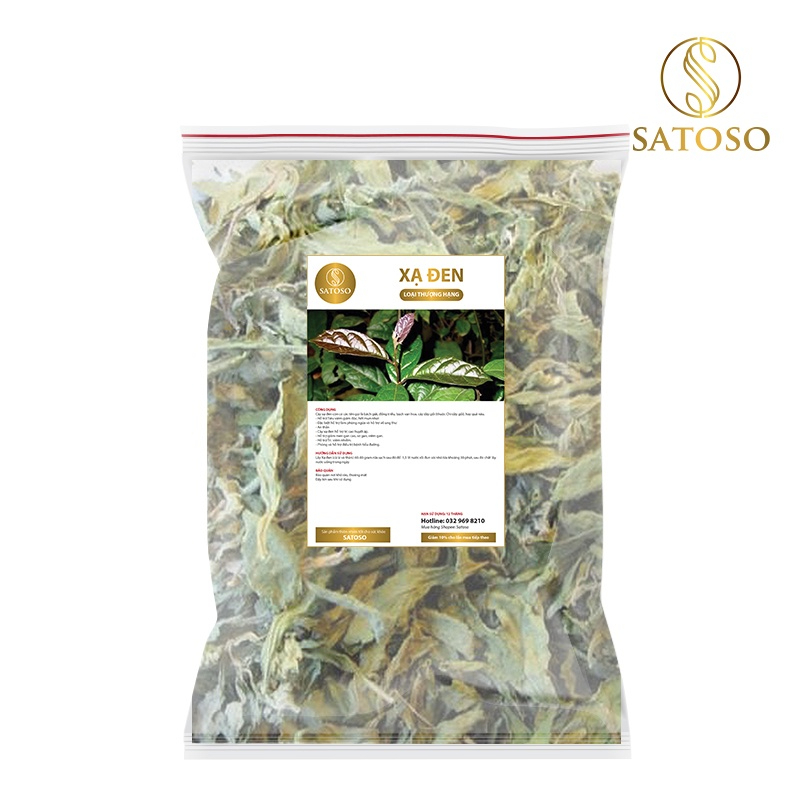 Xạ đen Hoà Bình khô dạng túi lọc thượng hạng hỗ trợ tốt cho sức khoẻ SATOSO - Ảnh 2