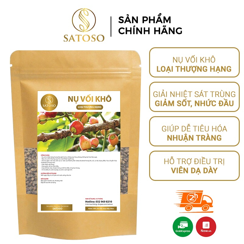Nụ vối khô thượng hạng SATOSO Hỗ Trợ Sức Khoẻ - Ảnh 3
