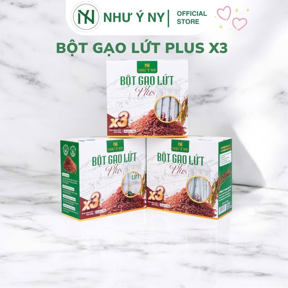 Bột gạo lứt Như Ý NY hộp 800g hỗ trợ kiểm soát cân nặng, tăng cường sức khỏe, thân thiện cơ thể - Ảnh 3