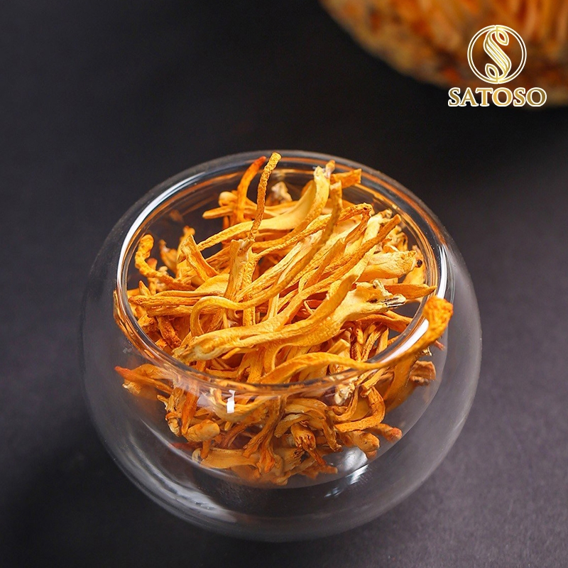 Đông Trùng Hạ Thảo Sấy Nhiệt Thượng Hạng SATOSO - Ảnh 3