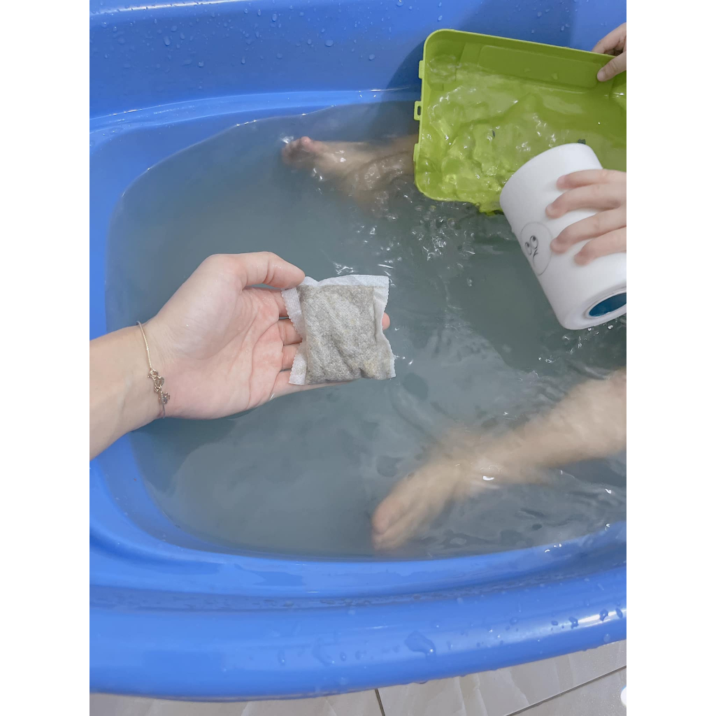 Thảo Dược Tắm Bé SATOSO Mát Da, Ngừa Rôm Sảy, Dịu Nhẹ & An Toàn Cho Trẻ - Ảnh 4