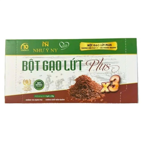 Bột gạo lứt Như Ý NY hộp 800g hỗ trợ kiểm soát cân nặng, tăng cường sức khỏe, thân thiện cơ thể - Ảnh 5