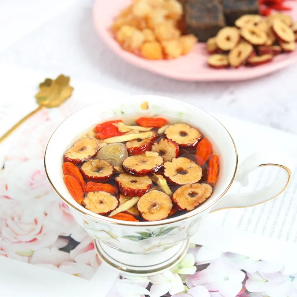 Trà gừng đường nâu mix thảo mộc SATOSO Hỗ Trợ Sức Khoẻ - Ảnh 9