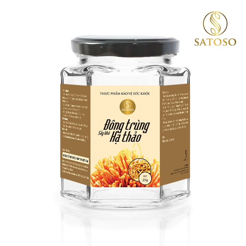 Đông Trùng Hạ Thảo Sấy Nhiệt Thượng Hạng SATOSO - Ảnh 8