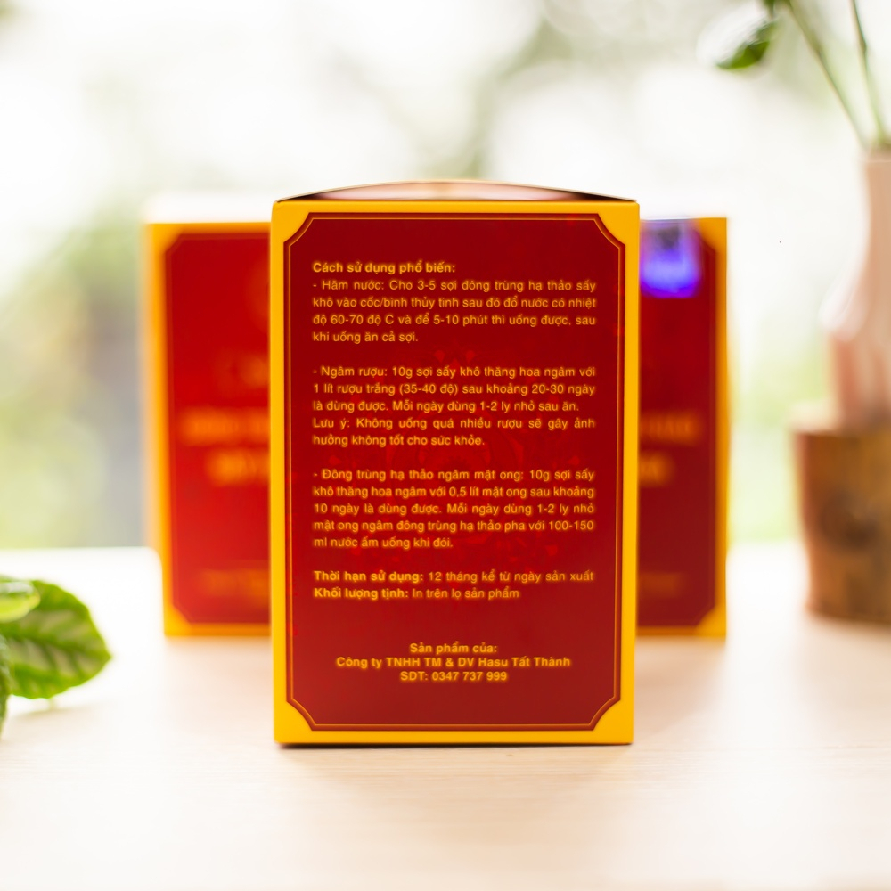 Đông Trùng Hạ Thảo Sấy Khô SATOSO VIP 2 Dưỡng Chất Quý Cho Sức Khỏe Toàn Diện - Ảnh 8