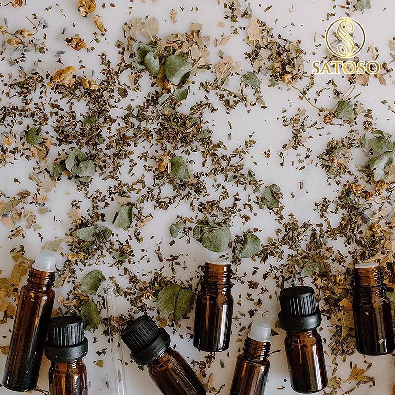 Hoắc hương khô SATOSO hàng đẹp sạch thơm tốt cho sức khỏe - Ảnh 8