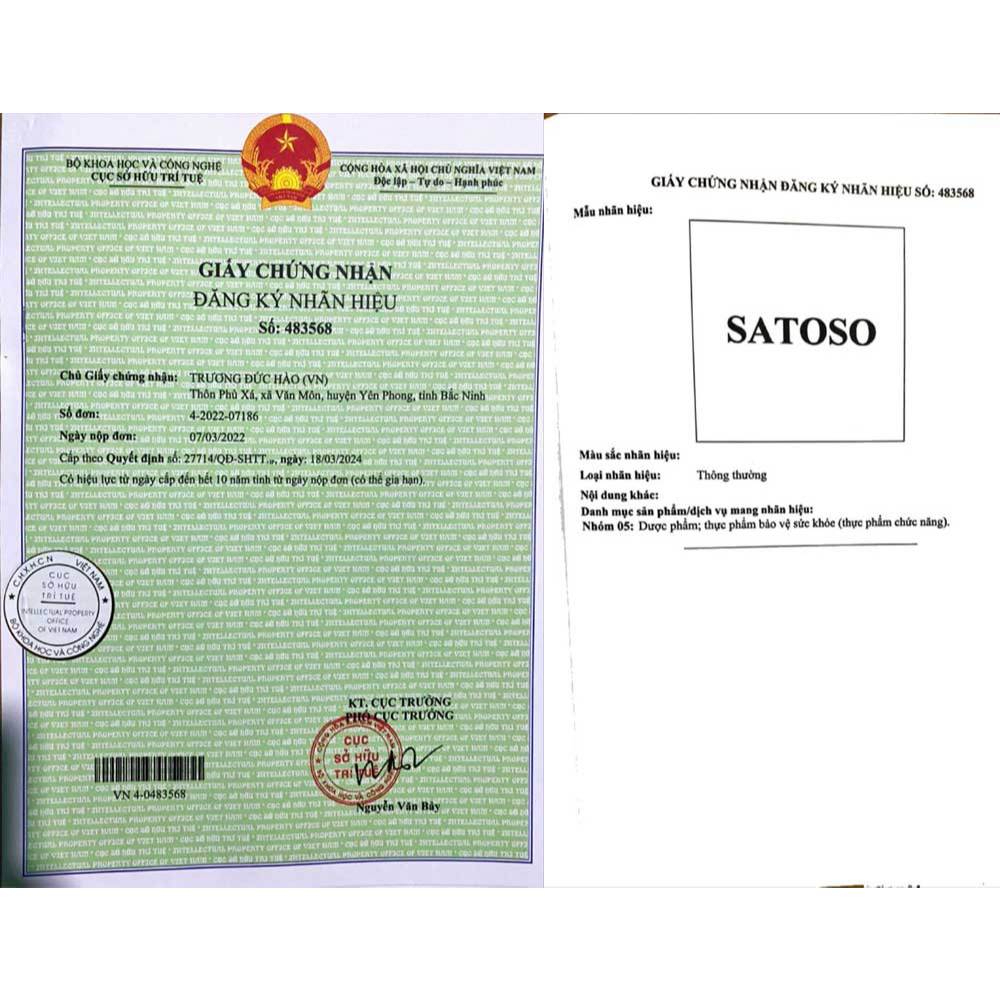 Trà gừng đường nâu mix thảo mộc SATOSO Hỗ Trợ Sức Khoẻ - Ảnh 5