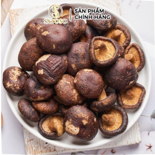 Nấm Hương Sấy Giòn Thương Hiệu SATOSO