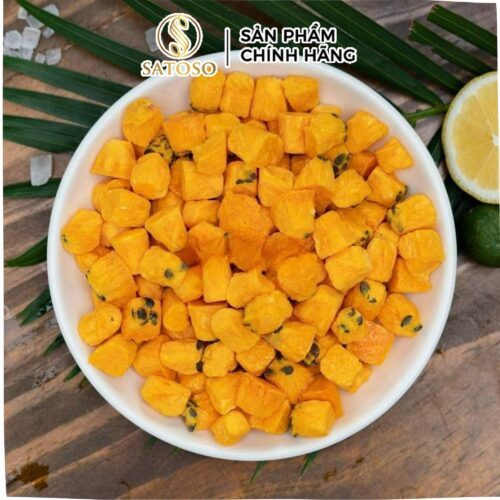 Chanh leo sấy khô giúp quản lý cân nặng hiệu quả, ngăn ngừa tình trạng lão hóa da SATOSO