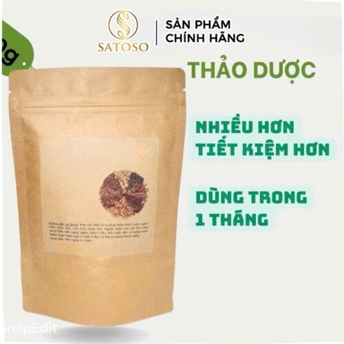 Bột ngâm chân thảo dược, giảm tê mỏi, căng thẳng, đau nhức chân, lưu thông khí huyết SATOSO