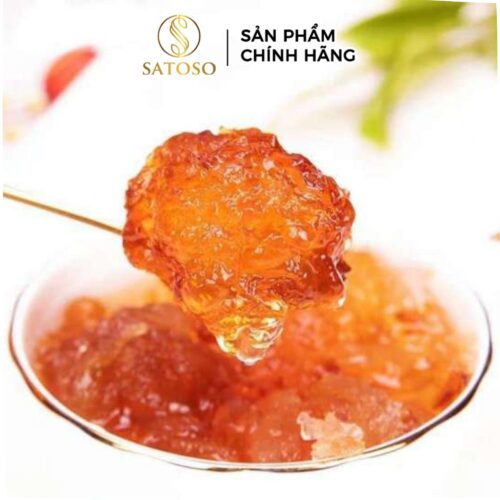 Nhựa Đào Mủ Đào SATOSO Thượng Hạng Hỗ Trợ Giải Nhiệt và Làm Đẹp Da