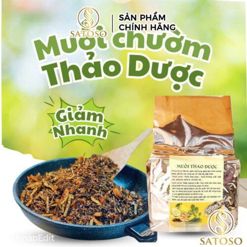 Muối Chườm Bụng Thảo Mộc SATOSO Hỗ Trợ Phục Hồi Sau Sinh