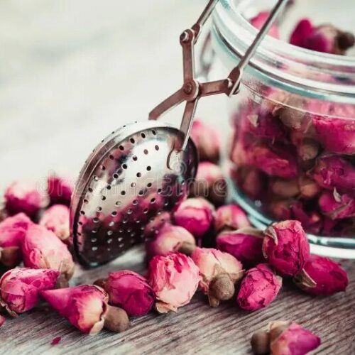 Trà hoa hồng SATASO cao cấp sấy khô làm đẹp da giảm đau bụng kinh ở nữ giới