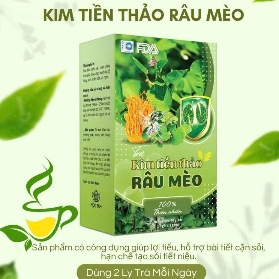 Trà Kim Tiền Thảo Râu Mèo Mộc Tâm - Ảnh 2